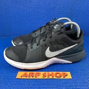 NIKE FS LITE TR Women`s Size 7.5 Black White Athletic Running Shoes 807113-001